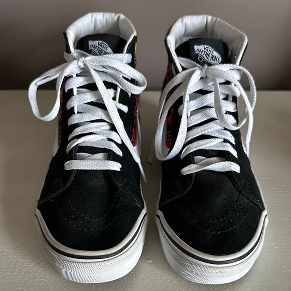 Vans SK8-HI Logo Flame Suede - Picture 3 of 6